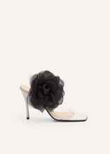 Load image into Gallery viewer, SS24 SANDALS PVC CREAM BLACK

