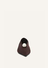 Load image into Gallery viewer, SS25 BALLET FLATS BROWN PEARL
