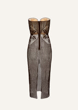 Load image into Gallery viewer, SS25 CROCHET 01 DRESS BROWN
