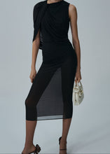 Load image into Gallery viewer, SS25 DRESS 14 BLACK
