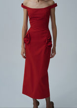 Load image into Gallery viewer, SS25 DRESS 28 RED
