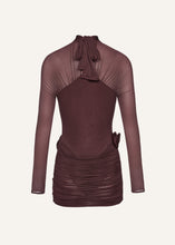 Load image into Gallery viewer, SS25 DRESS 35 BORDEAUX
