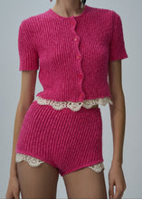 Load image into Gallery viewer, SS25 KNITWEAR 08 SHORTS PINK
