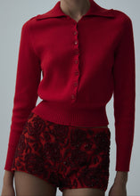 Load image into Gallery viewer, SS25 KNITWEAR 12 SWEATER RED
