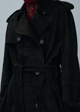 Load image into Gallery viewer, SS25 LEATHER 02 COAT BROWN SUEDE
