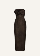 Load image into Gallery viewer, SS25 LEATHER 18 DRESS BROWN SUEDE
