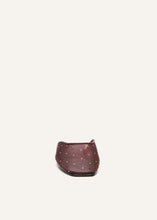 Load image into Gallery viewer, SS25 MULE FLATS BURGUNDY
