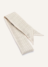 Load image into Gallery viewer, SS25 SCARF 03 CREAM PRINT
