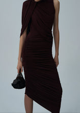 Load image into Gallery viewer, SS25 SKIRT 08 BORDEAUX
