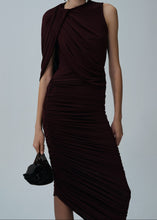 Load image into Gallery viewer, SS25 SKIRT 08 BORDEAUX
