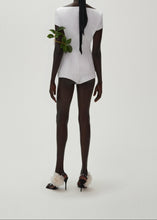 Load image into Gallery viewer, Scoop neck cotton top in white
